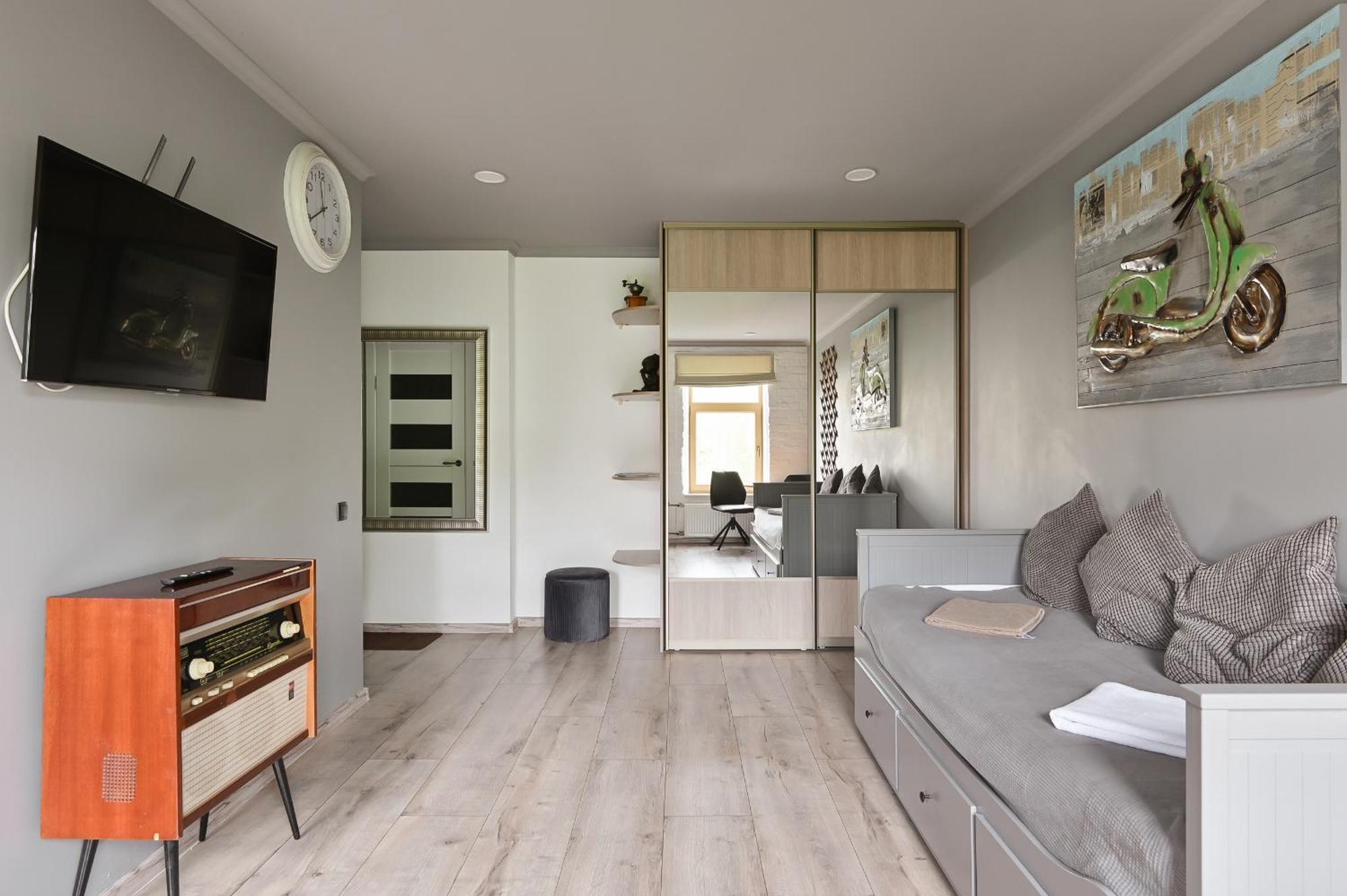 Loft Design Studio Apartment & Free Parking Riga Exterior photo